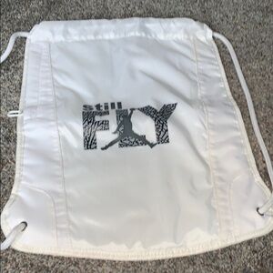Nike Jordan Jumpman Still Fly White Gray  Backpack